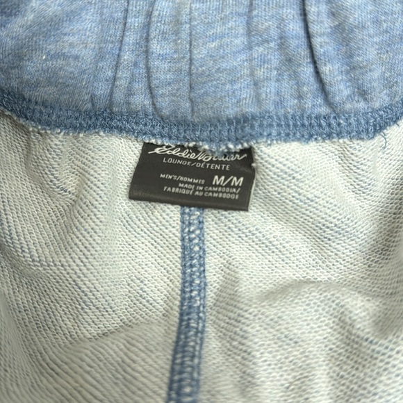 Men’s light blue Eddie Bauer sweatpants - Picture 2 of 2